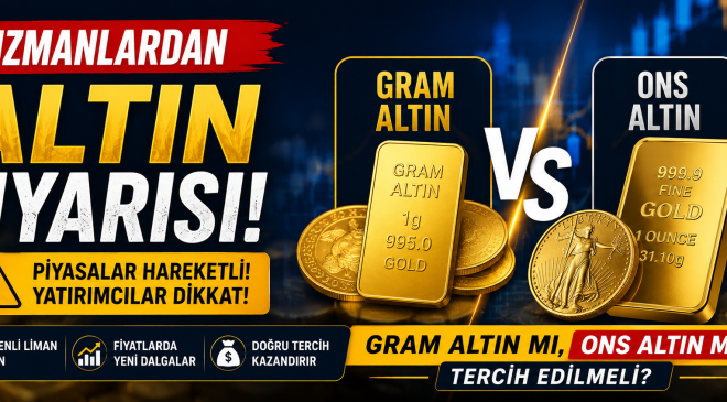 Gram Altın mı Ons Altın mı? Uzmanlar Tercih Yapmadan Önce Bilinmesi Gerekenleri Açıkladı