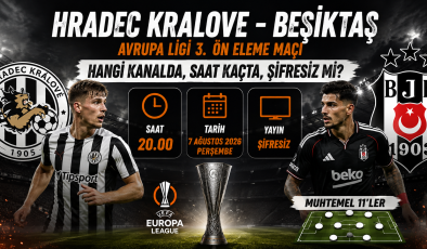Hradec Kralove – Beşiktaş Maçı Hangi Kanalda, Saat Kaçta, Şifresiz Mi? Avrupa Ligi 3. Ön Eleme Maçı Muhtemel 11’ler…